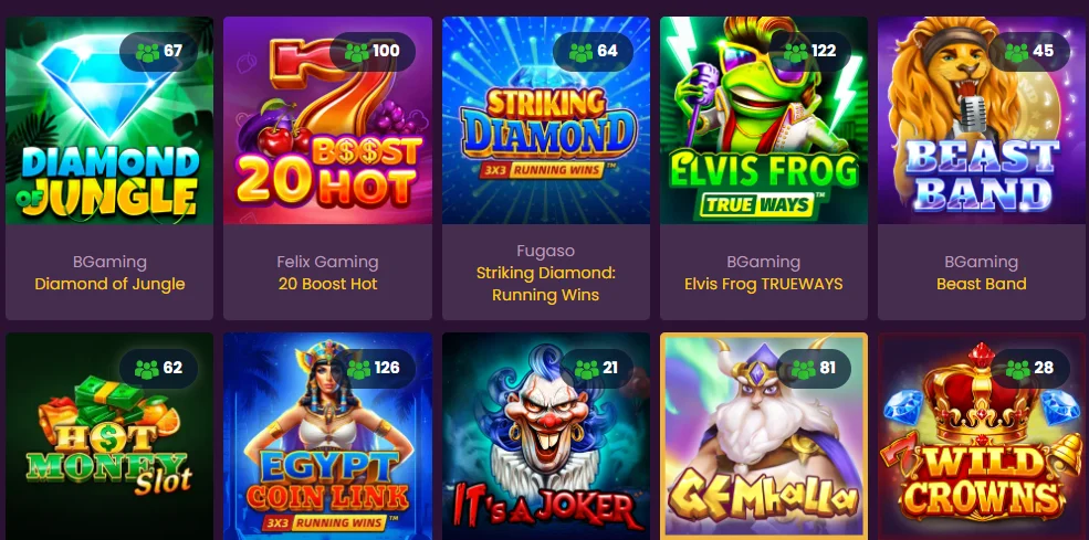bizzo slots