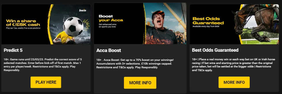 Bwin bonus