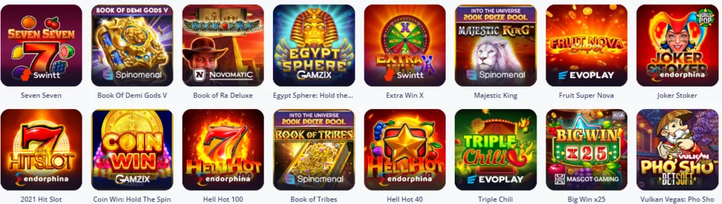 Vulkanvegas slots