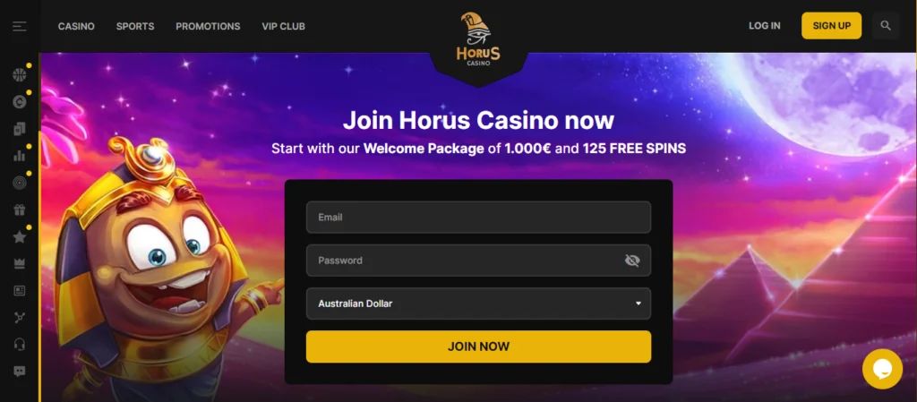 Horus homepage