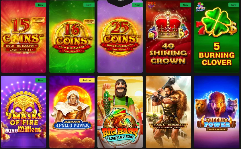 Horus casino slots