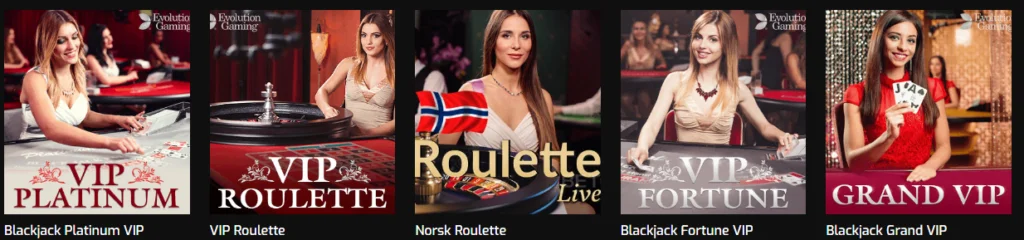 Hugo live casino