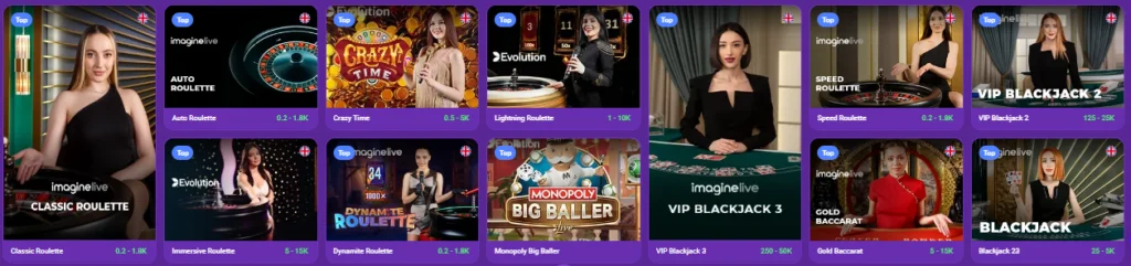 Betplays live casino