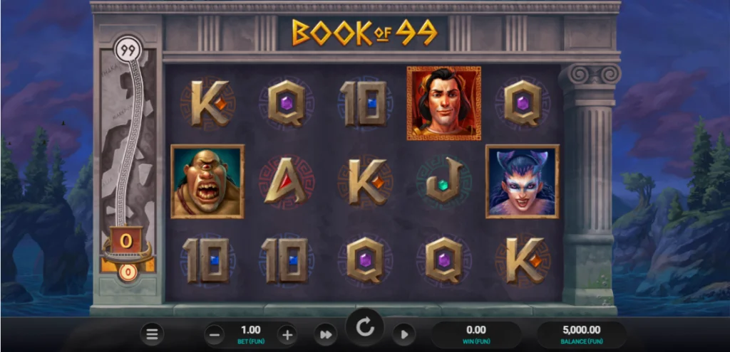 book of 99 demo game