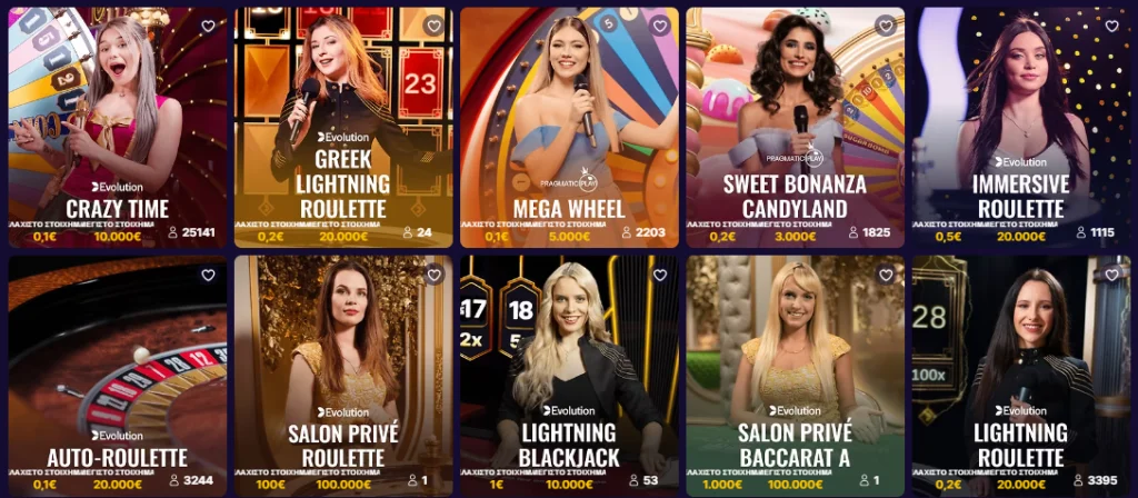 Casinoin live casino