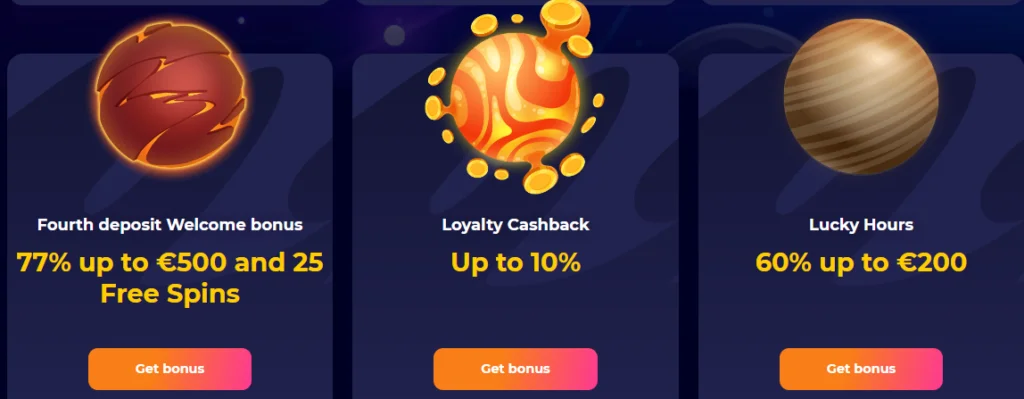 cosmicslot bonus