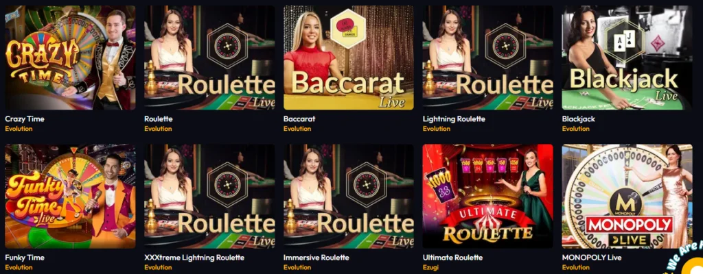gansta live casino