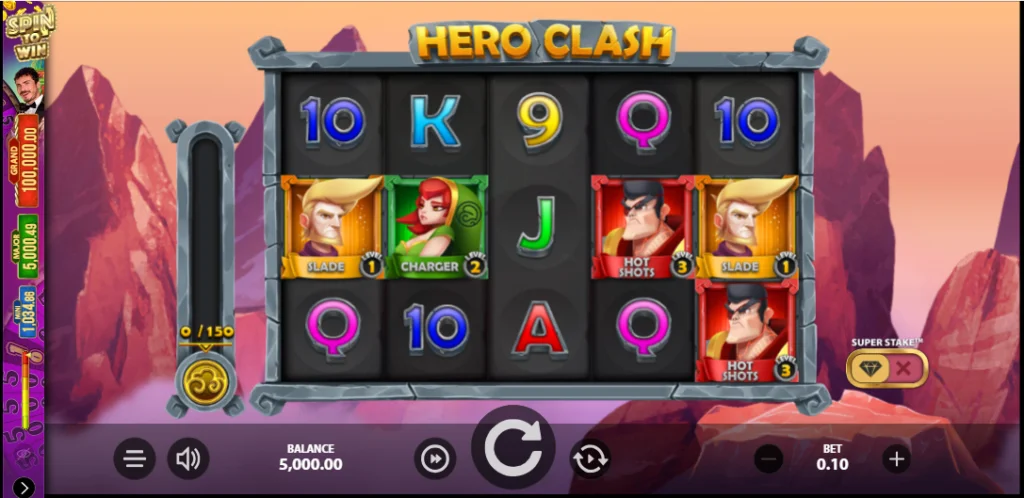 hero clash demo game