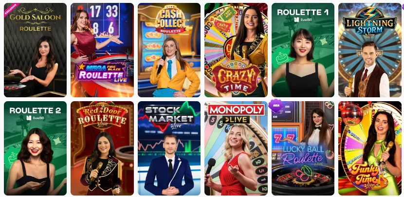 Posido live casino