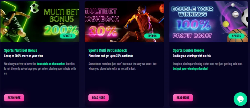 vegaz sport bonus