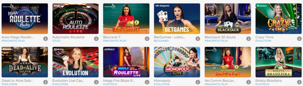 Wolfy live casino