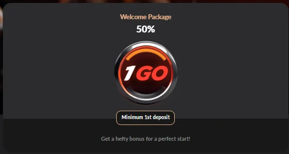 1go casino welcome bonus