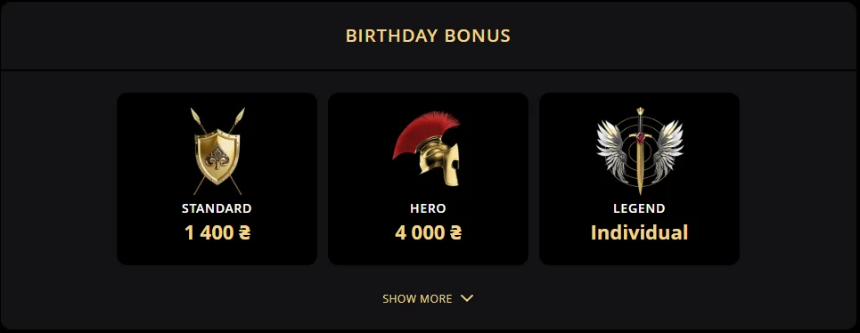 Lex casino birthday bonus