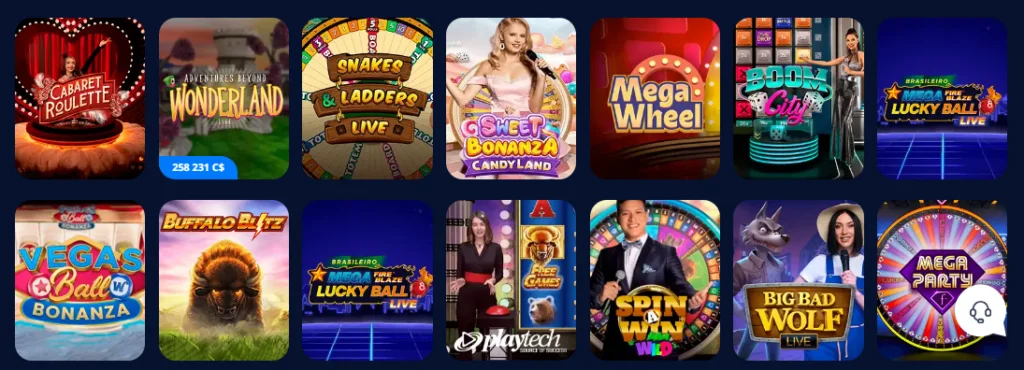 monro live casino